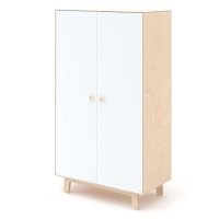 Armoire Merlin - Blanc/Bouleau